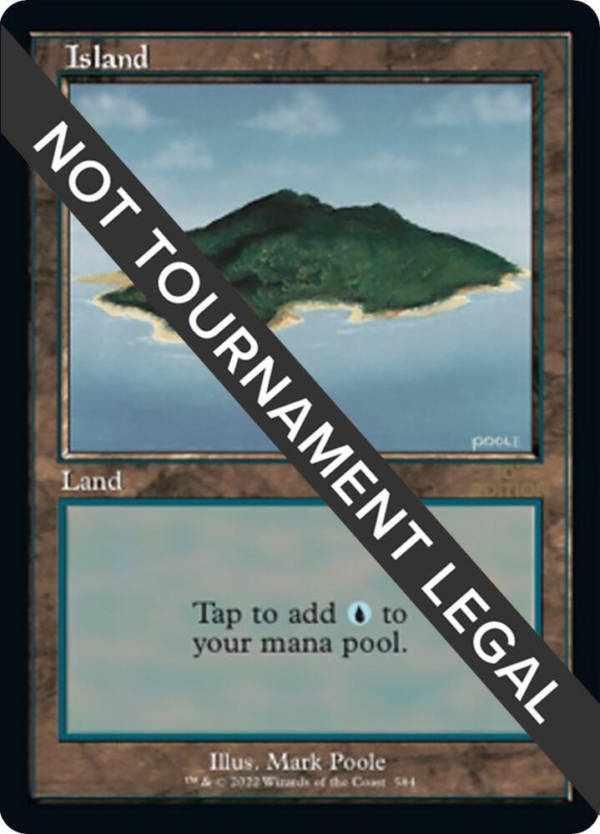 Island (584) (Retro Frame)