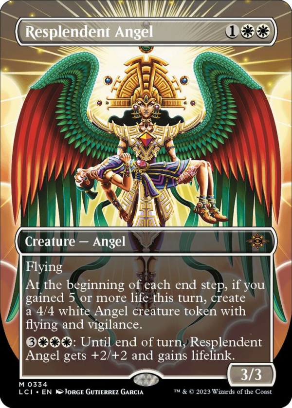 Resplendent Angel (Borderless)