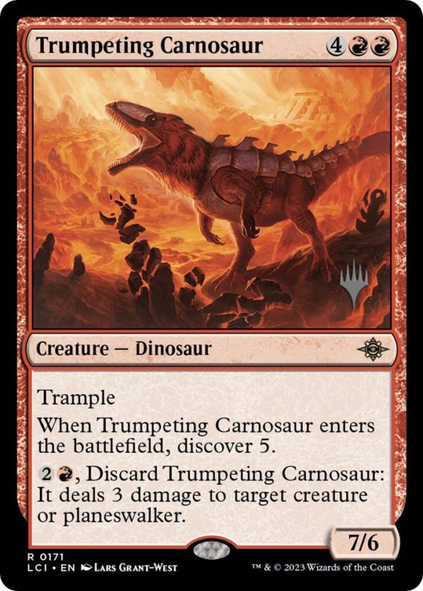 Trumpeting Carnosaur