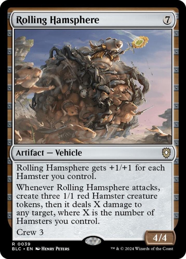 Rolling Hamsphere